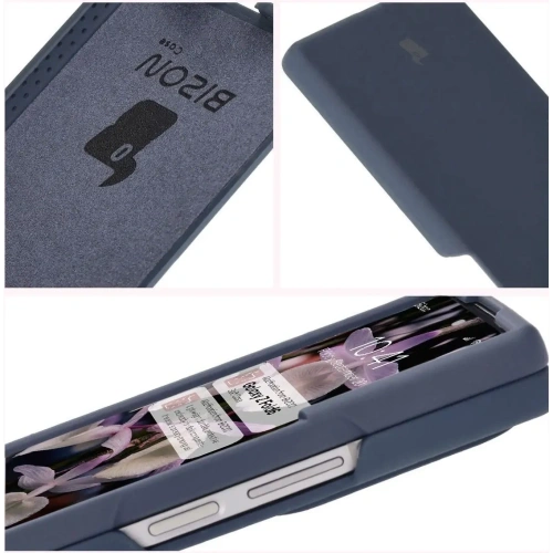 Silikonowe etui Bizon Soft Case do Samsung Galaxy Z Fold6 ciemnoniebieskie