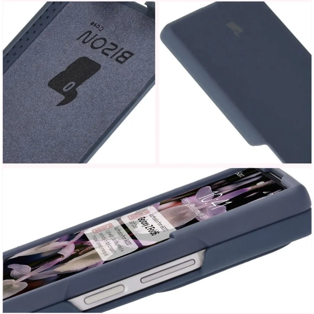 Hurtownia GSM - Caz moale Bizon Samsung Galaxy Z Fold6 albastru închis - BIZ7939 - {ean13} - Hurt