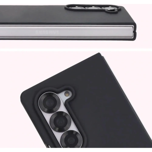 Silikonowe etui Bizon Soft Case do Samsung Galaxy Z Fold6 czarne