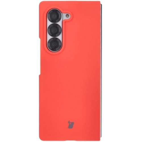 Silikonowe etui Bizon Soft Case do Samsung Galaxy Z Fold6 czerwone