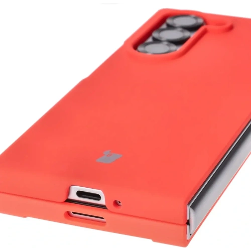 Silikonowe etui Bizon Soft Case do Samsung Galaxy Z Fold6 czerwone