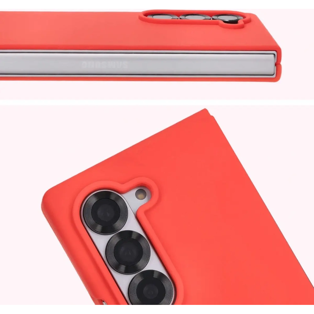 Hurtownia GSM - Bizon Soft Case Samsung Galaxy Z Fold6 roșu - BIZ7941 - {ean13} - Hurt