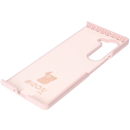 Silikonowe etui Bizon Soft Case do Samsung Galaxy Z Fold6 jasnoróżowe