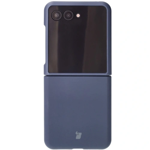 Silikonowe etui Bizon Soft Case do Motorola Razr 50 Ultra ciemnoniebieskie