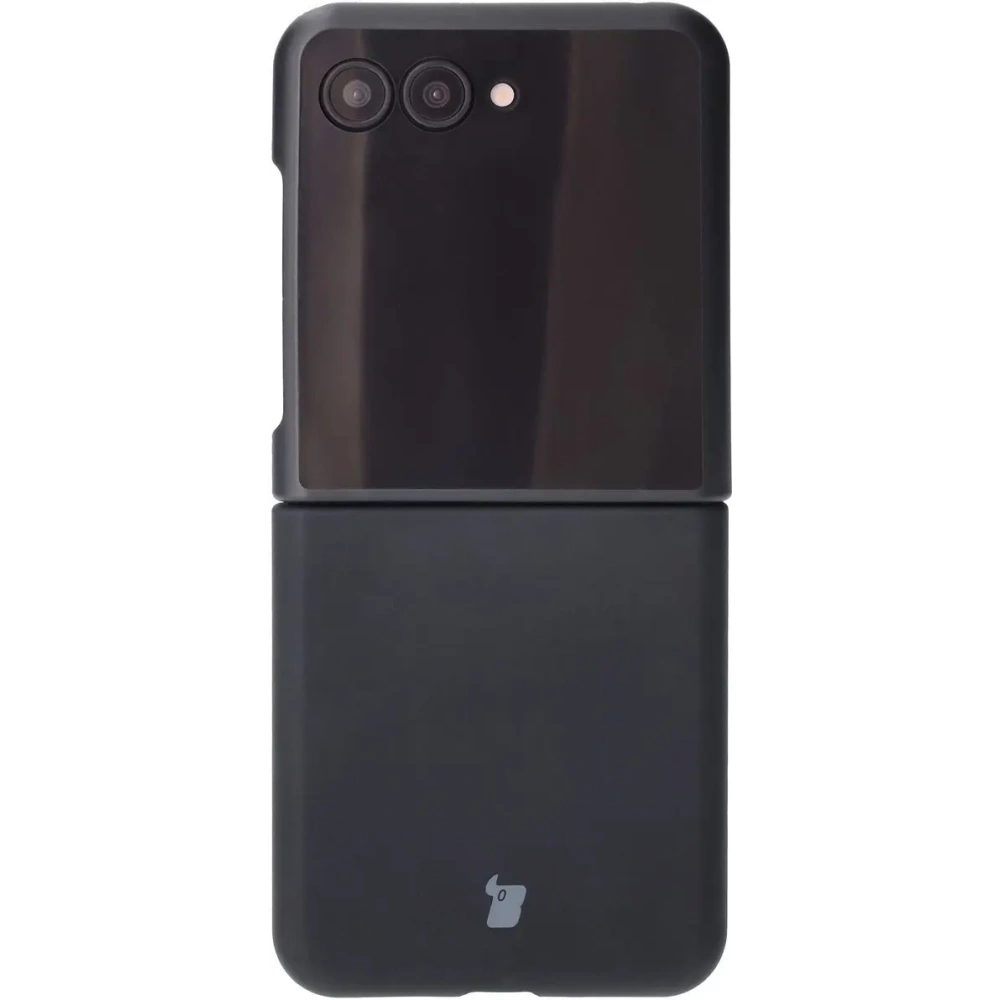 Silikonowe etui Bizon Soft Case do Motorola Razr 50 Ultra czarne