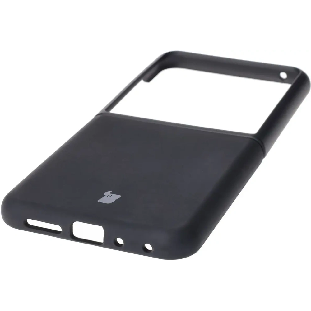 Silikonowe etui Bizon Soft Case do Motorola Razr 50 Ultra czarne