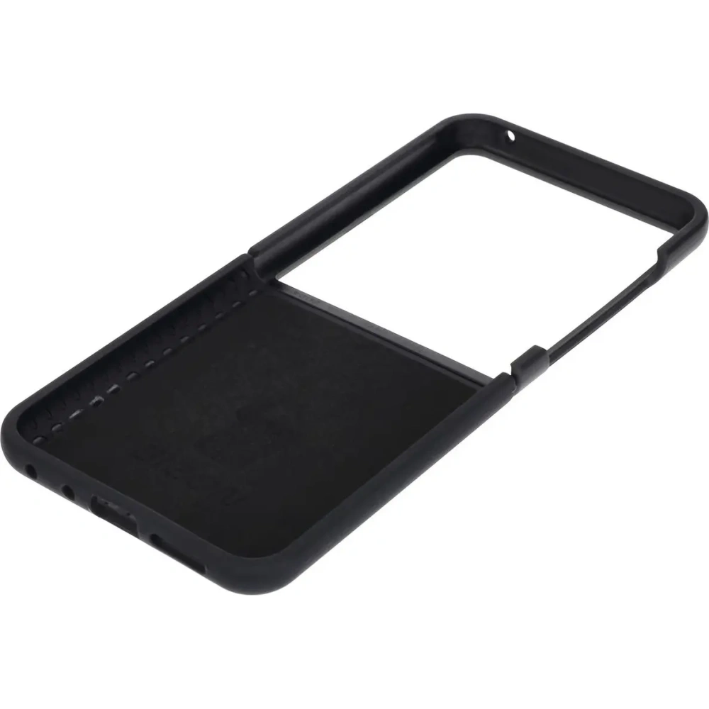 Silikonowe etui Bizon Soft Case do Motorola Razr 50 Ultra czarne