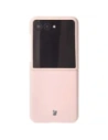 Silikonowe etui Bizon Soft Case do Motorola Razr 50 Ultra jasnoróżowe