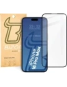 Tvrzené sklo Bizon Glass Edge 2 pro Apple iPhone 16 Pro Max černý rám