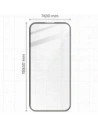 Hurtownia GSM - Tvrzené sklo Bizon Glass Edge 2 pro Apple iPhone 16 Pro Max černý rám - BIZ7947 - {ean13} - Hurt