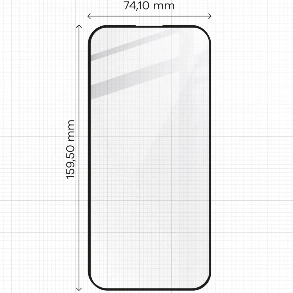 Hurtownia GSM - Tvrzené sklo Bizon Glass Edge 2 pro Apple iPhone 16 Pro Max černý rám - BIZ7947 - {ean13} - Hurt