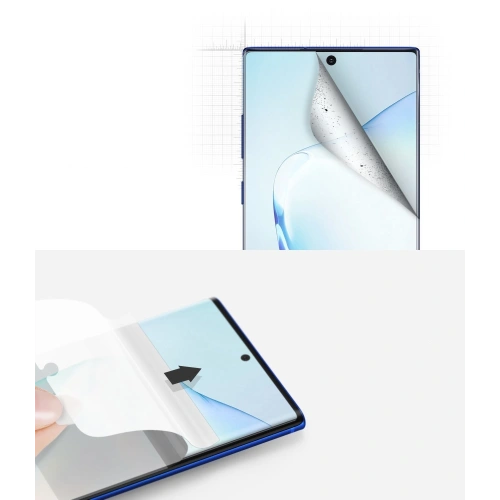 Folia hydrożelowa Ringke Dual Easy Wing Full Cover Samsung Galaxy Note 10+ Plus [2 PACK]