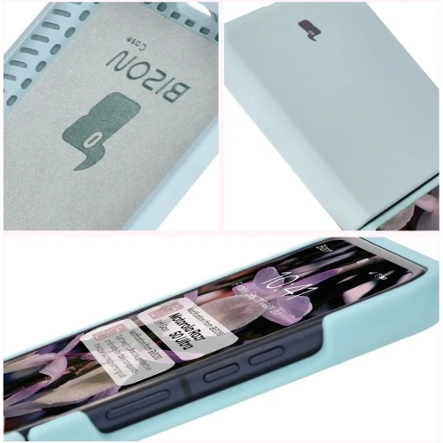 Silikonowe etui Bizon Soft Case do Motorola Razr 50 Ultra jasnoniebieskie