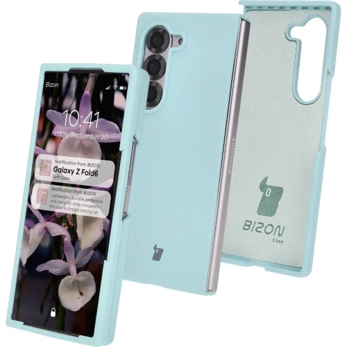 Silikonowe etui Bizon Soft Case do Samsung Galaxy Z Fold6 jasnoniebieskie
