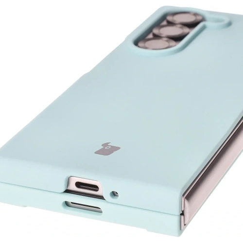 Silikonowe etui Bizon Soft Case do Samsung Galaxy Z Fold6 jasnoniebieskie