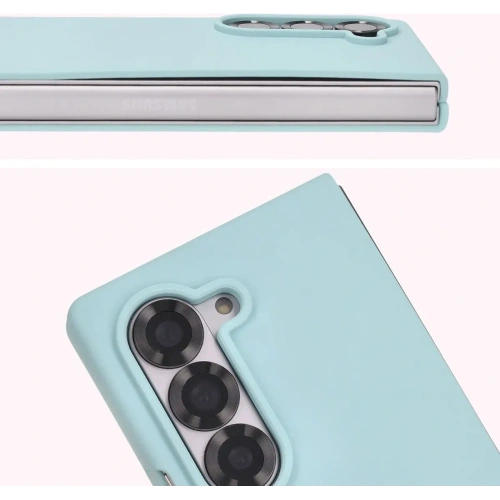 Silikonowe etui Bizon Soft Case do Samsung Galaxy Z Fold6 jasnoniebieskie