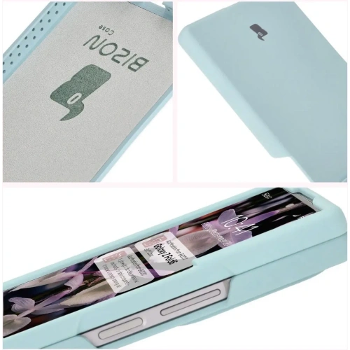 Silikonowe etui Bizon Soft Case do Samsung Galaxy Z Fold6 jasnoniebieskie