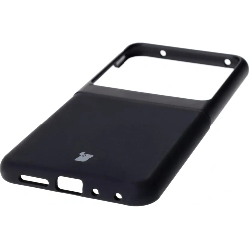 Silikonowe etui Bizon Soft Case do Motorola Razr 50 czarne