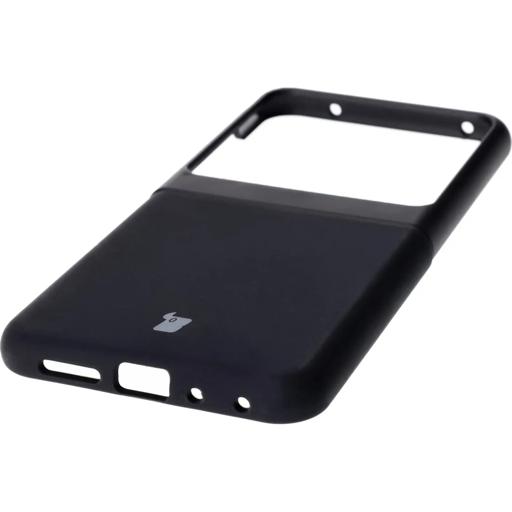 Silikonowe etui Bizon Soft Case do Motorola Razr 50 czarne