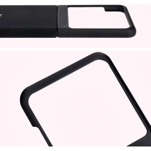 Silikonowe etui Bizon Soft Case do Motorola Razr 50 czarne