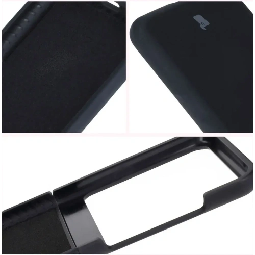 Silikonowe etui Bizon Soft Case do Motorola Razr 50 czarne