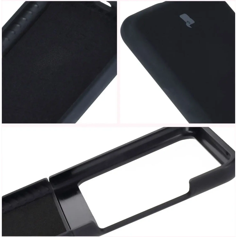 Silikonowe etui Bizon Soft Case do Motorola Razr 50 czarne