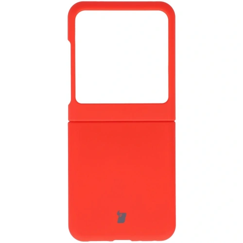 Silikonowe etui Bizon Soft Case do Motorola Razr 50 czerwone
