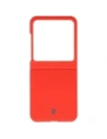 Silikonowe etui Bizon Soft Case do Motorola Razr 50 czerwone