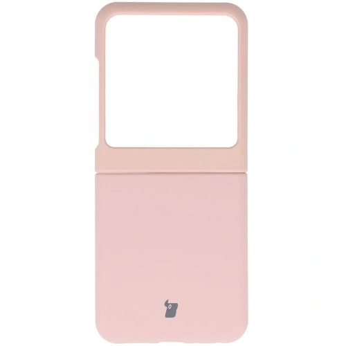 Silikonowe etui Bizon Soft Case do Motorola Razr 50 jasnoróżowe