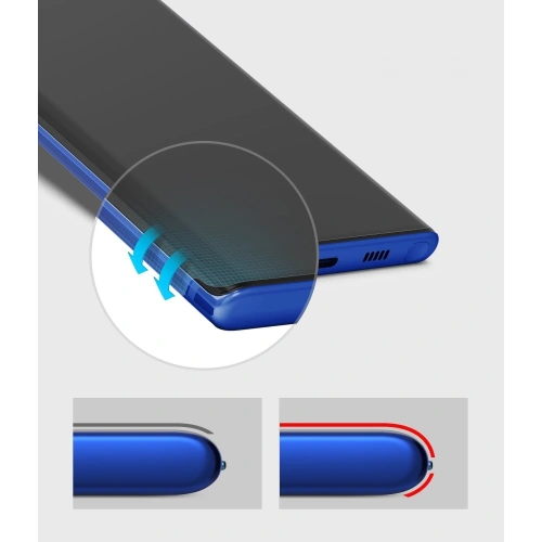 Folia hydrożelowa Ringke Dual Easy Wing Full Cover Samsung Galaxy Note 10+ Plus [2 PACK]