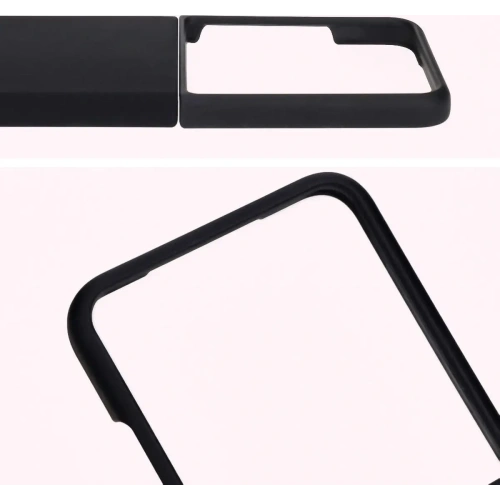 Silikonowe etui Bizon Soft Case do Xiaomi Mix Flip czarne