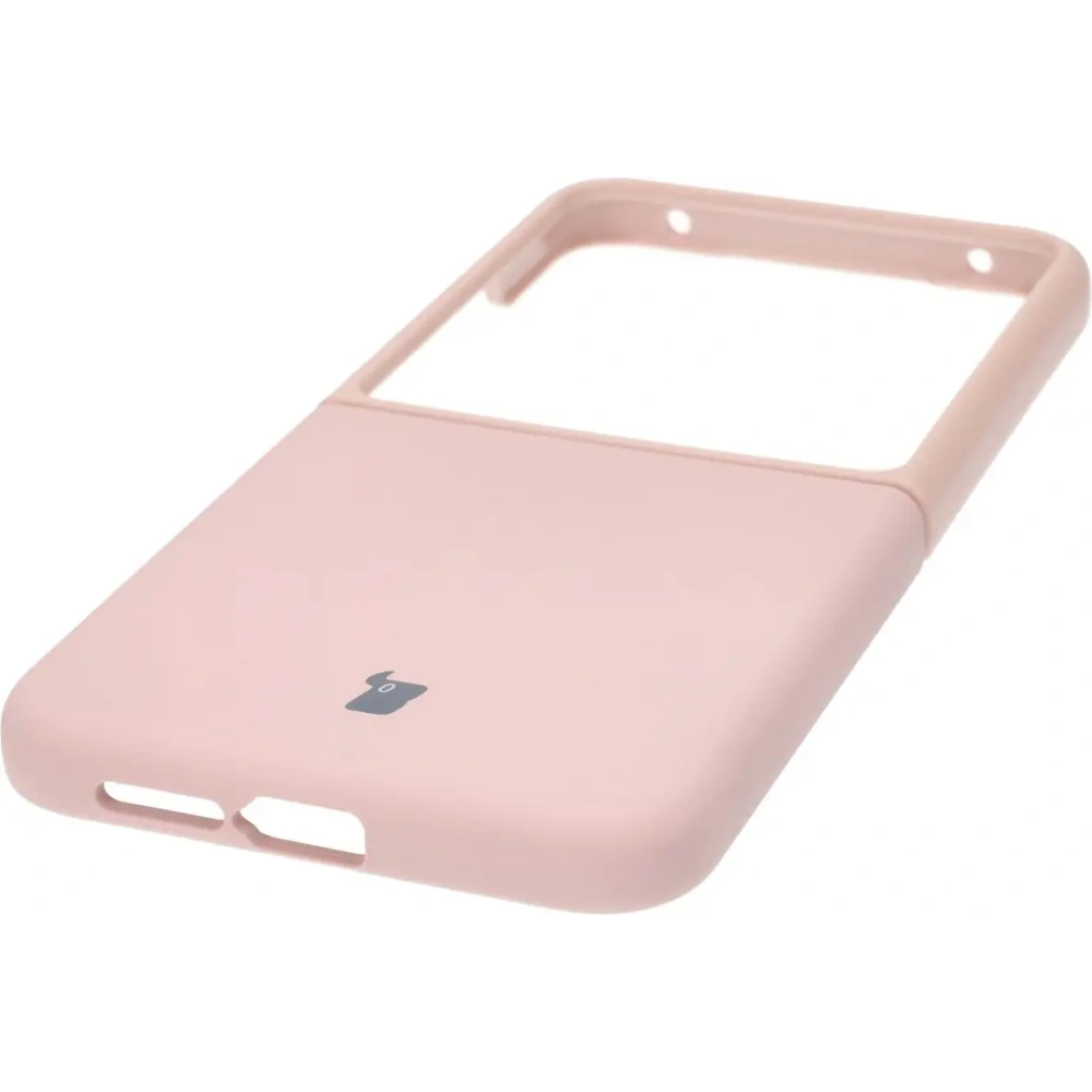 Hurtownia GSM - Silikonowe etui Bizon Soft Case do Xiaomi Mix Flip jasnoróżowe - BIZ7954 - {ean13} - Hurt