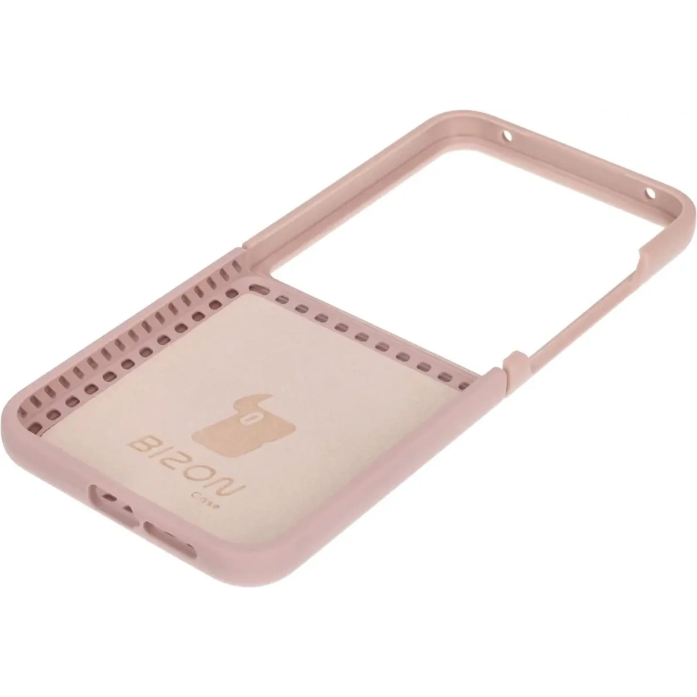 Hurtownia GSM - Silikonowe etui Bizon Soft Case do Xiaomi Mix Flip jasnoróżowe - BIZ7954 - {ean13} - Hurt