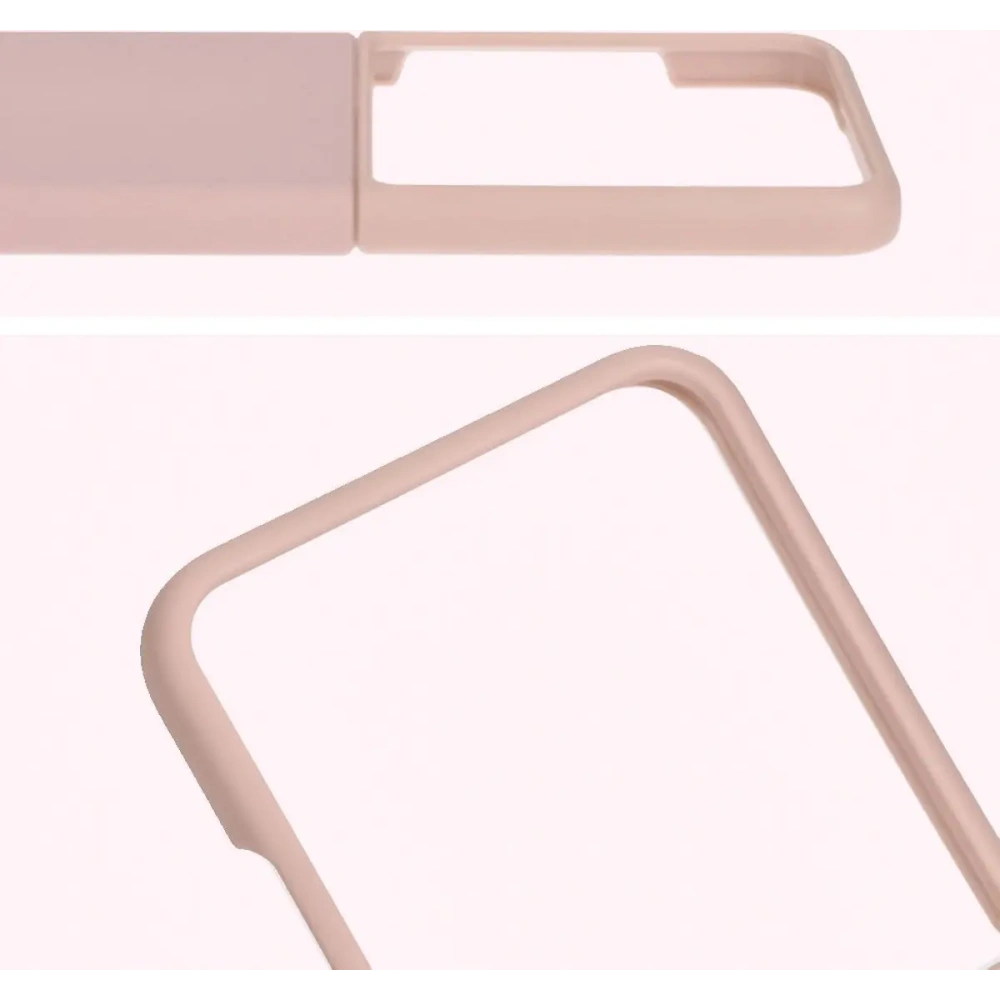 Hurtownia GSM - Silikonowe etui Bizon Soft Case do Xiaomi Mix Flip jasnoróżowe - BIZ7954 - {ean13} - Hurt