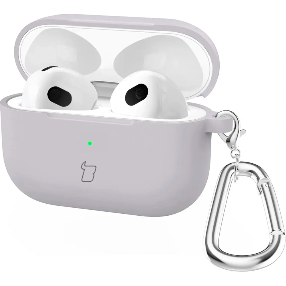 Hurtownia GSM - Bizon Case Headphone Silicone Apple AirPods 4 violet deschis - BIZ7955 - {ean13} - Hurt