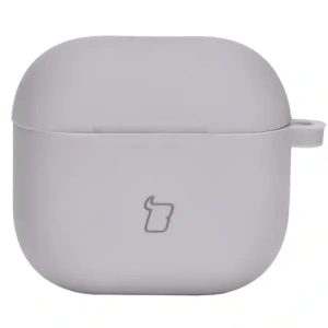 Hurtownia GSM - Silikonový obal s karabinou Bizon Case Headphone Silicone pro Apple AirPods 4 světle fialový - BIZ7955 - {ean13} - Hurt