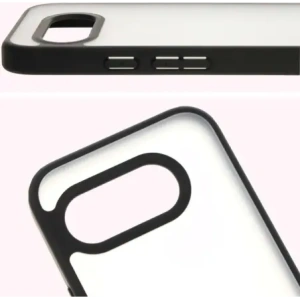 Hurtownia GSM - Bizon Case Angelo Google Pixel 9a smoky cu un cadru negru - BIZ7956 - {ean13} - Hurt