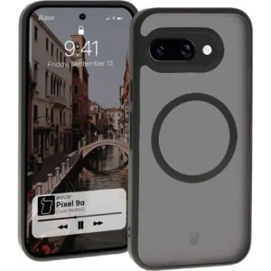 Hurtownia GSM - Bizon Case MatteO Google Pixel 9a áttetsző fekete kerettel - BIZ7957 - {ean13} - Hurt