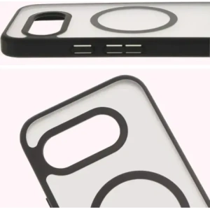 Hurtownia GSM - Bizon Case MatteO Google Pixel 9a translucid cu un cadru negru - BIZ7957 - {ean13} - Hurt