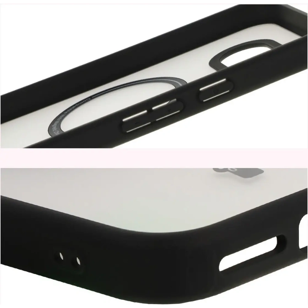 Hurtownia GSM - Bizon Case MatteO Google Pixel 9a áttetsző fekete kerettel - BIZ7957 - {ean13} - Hurt