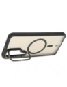 Hurtownia GSM - Etui z podstawką i pierścieniem magnetycznym Bizon Case Eclipse do Samsung Galaxy S25 Plus przydymione z czarną ramką - BIZ7958 - {ean13} - Hurt
