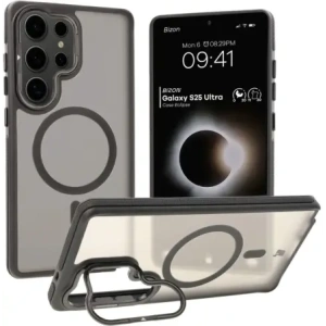 Hurtownia GSM - Bizon Case Eclipse Samsung Galaxy S25 Ultra fumuriu cu un cadru negru - BIZ7959 - {ean13} - Hurt