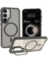 Bizon Case Eclipse Samsung Galaxy S25 smoky with a black frame