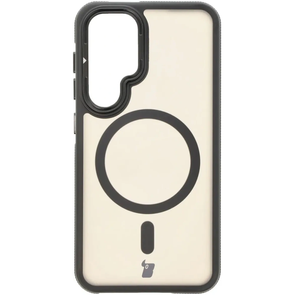 Hurtownia GSM - Bizon Caz Eclipse Samsung Galaxy S25 fumuriu cu un cadru negru - BIZ7960 - {ean13} - Hurt