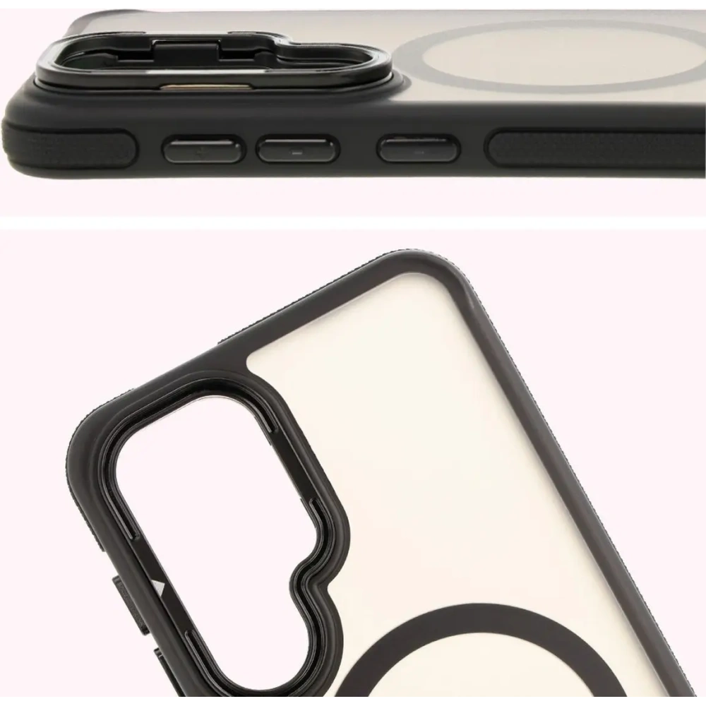 Wholesale Bizon Case Eclipse Samsung Galaxy S25 smoky with a black frame - BIZ7960 - {ean13} - Hurt