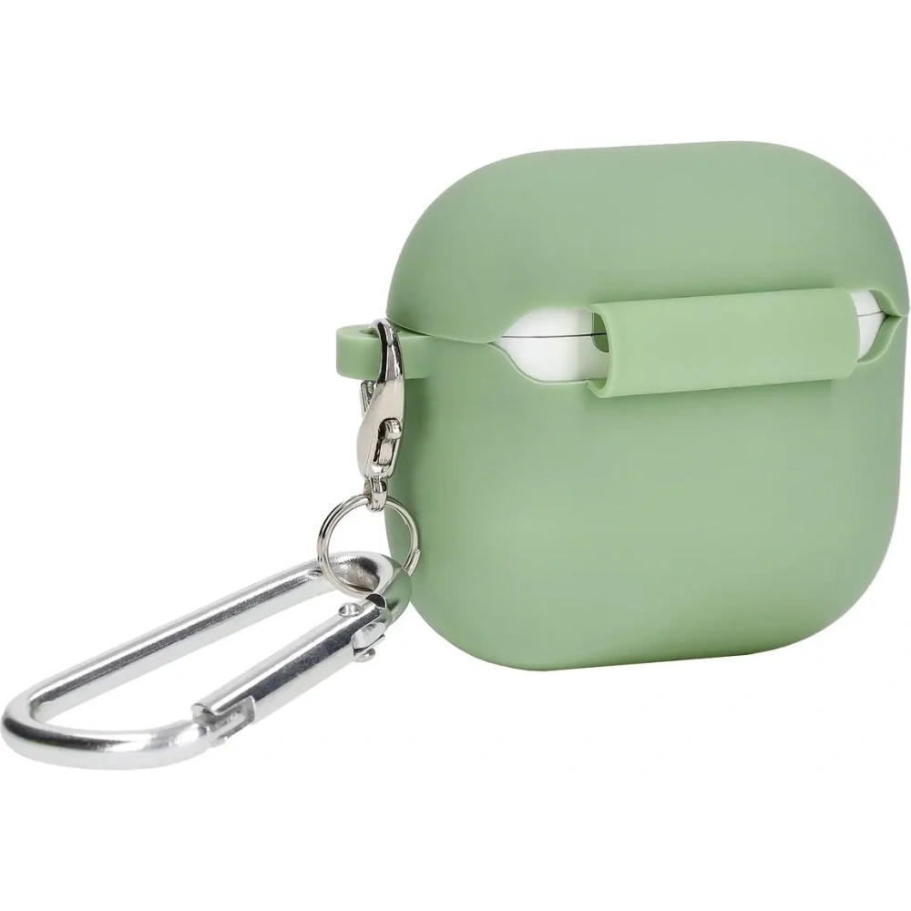 Hurtownia GSM - Caz de căști Bizon din silicon Apple AirPods 4 verde deschis - BIZ7964 - {ean13} - Hurt