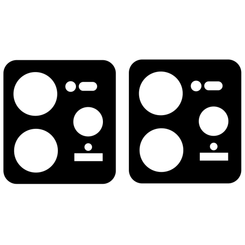 Szkło na aparat Bizon Glass Lens do Realme GT 7 Pro [2 PACK]