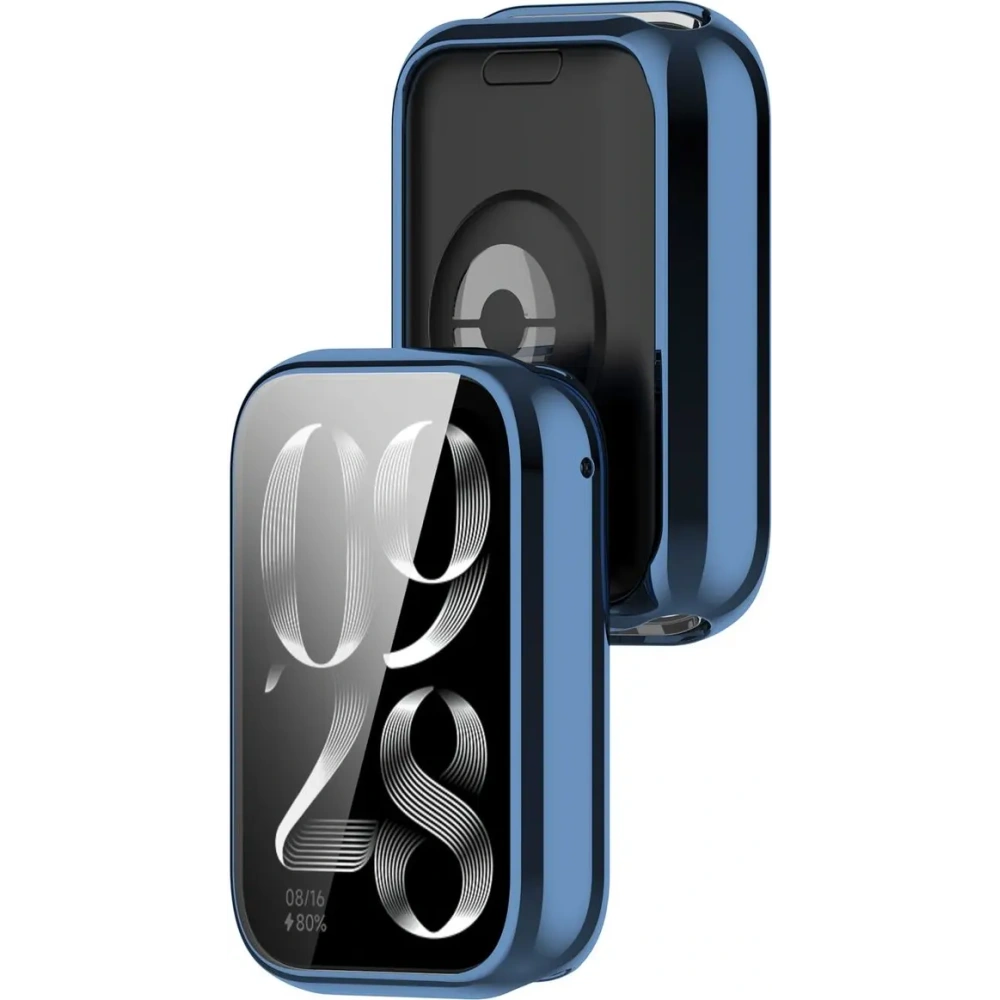 Hurtownia GSM - Etui s ochranou obrazovky Bizon Case Watch Felipe pro Xiaomi Mi Smart Band 9 Pro modré - BIZ7967 - {ean13} - Hurt
