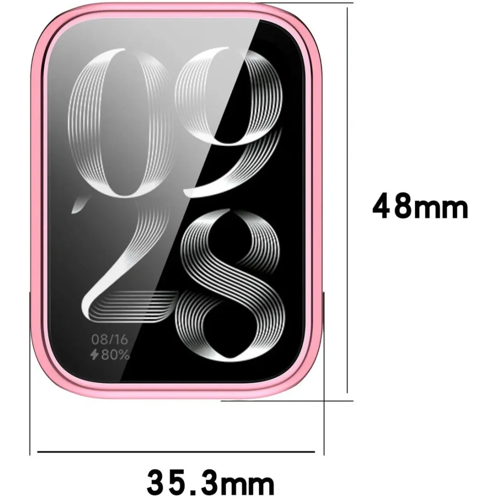 Wholesale Bizon Case Watch Felipe Xiaomi Mi Smart Band 9 Pro pink - BIZ7969 - {ean13} - Hurt