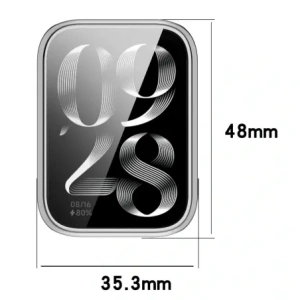 Hurtownia GSM - Bizon Case Óra Felipe Xiaomi Mi Smart Band 9 Pro ezüst - BIZ7971 - {ean13} - Hurt